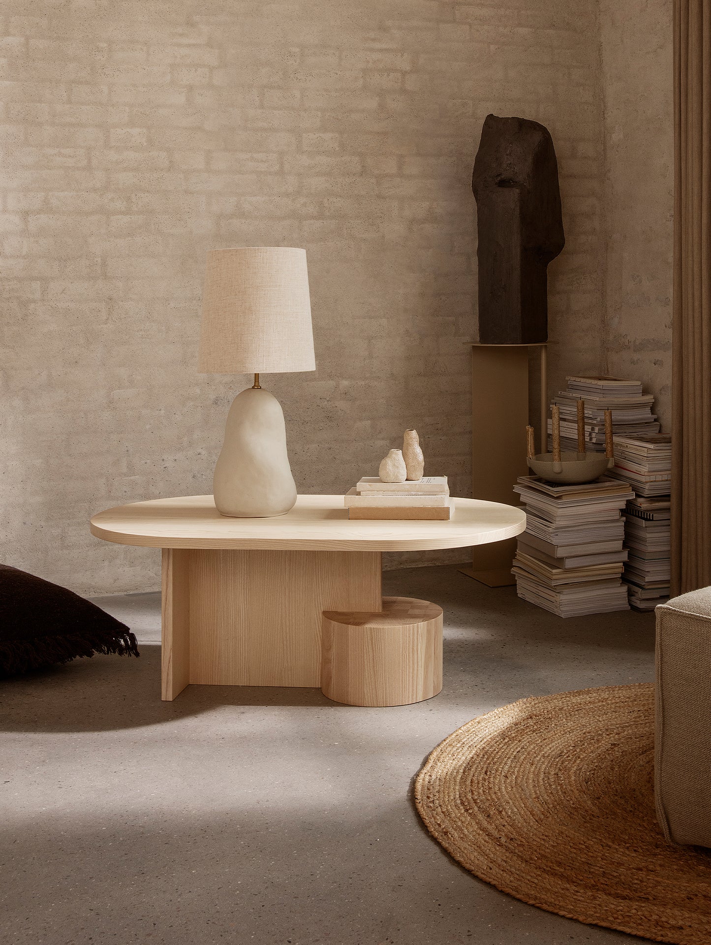 Insert Coffee Table by Ferm Living - Natural Ash