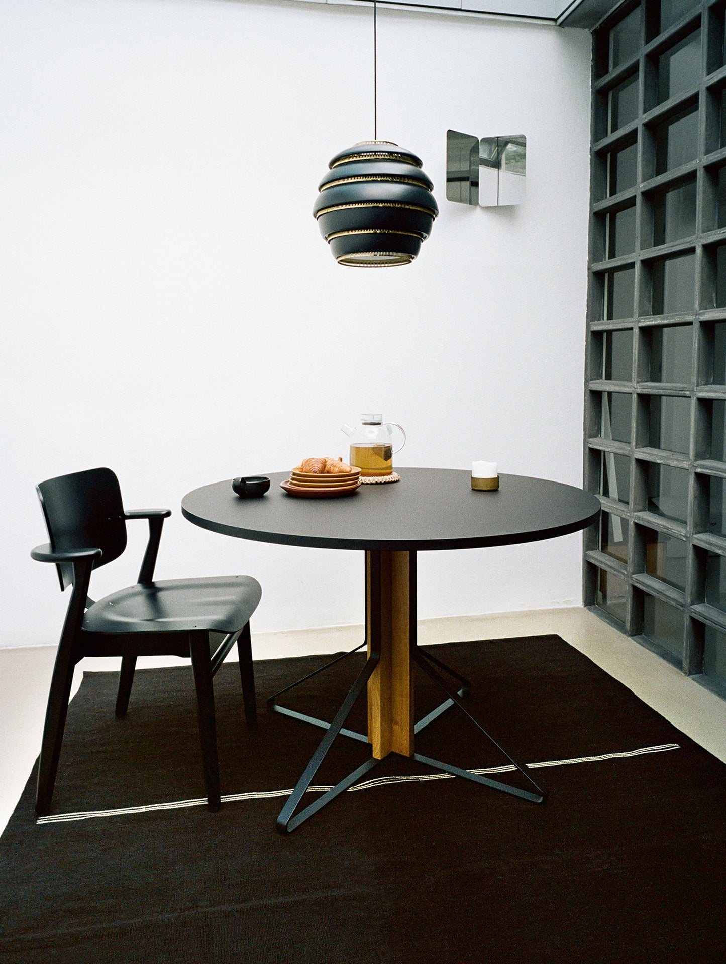 Domus Chair by Artek - Black Stained Birch
