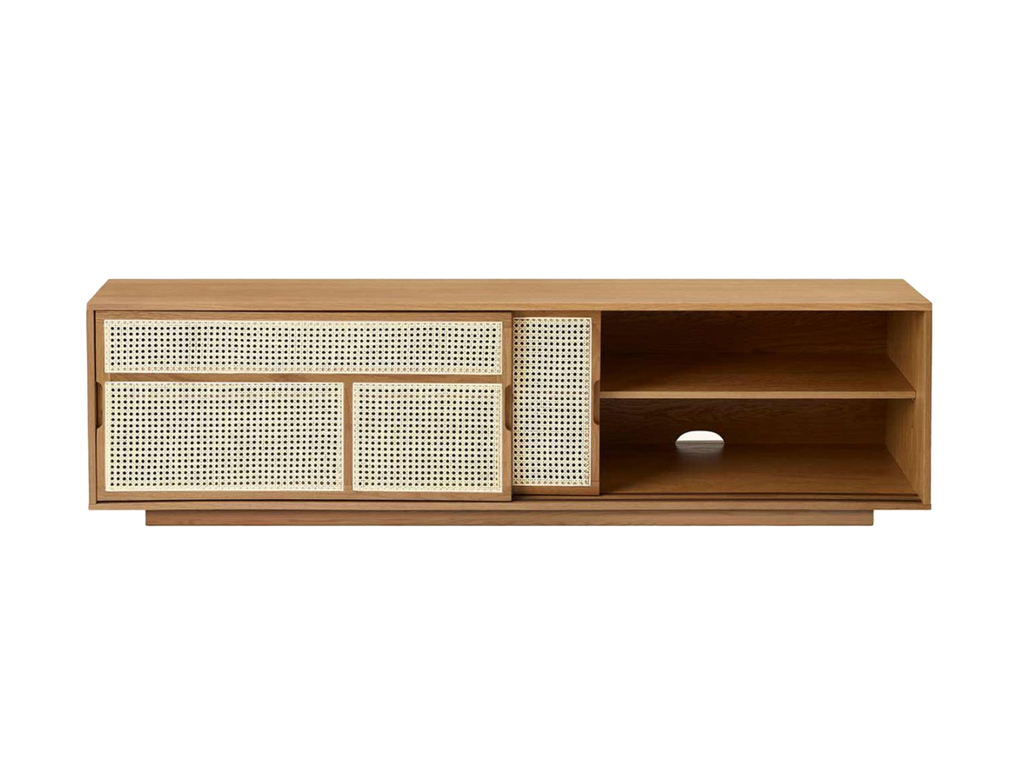 Air Sideboard Low by Design House Stockholm - Oak