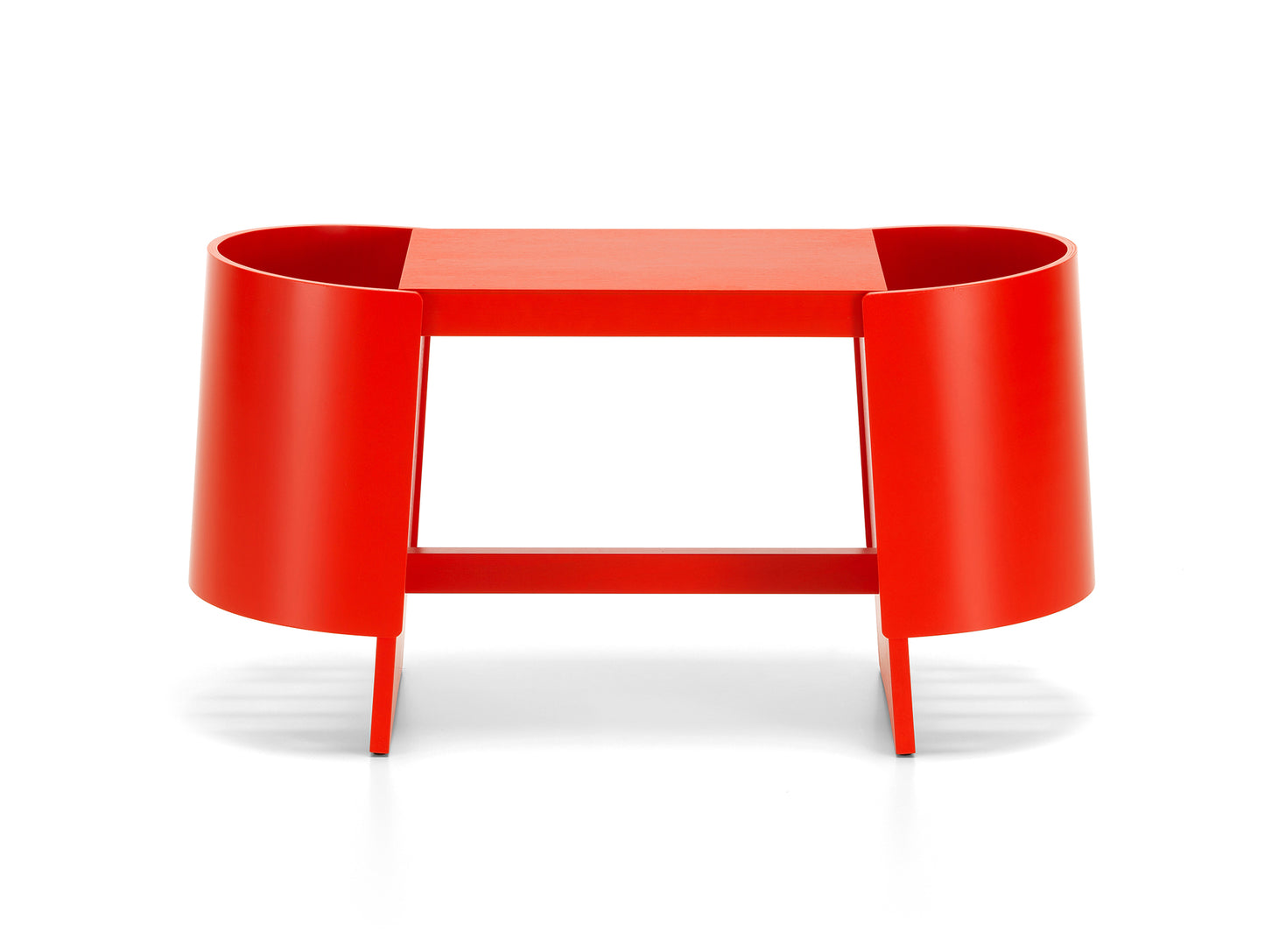 Kiulu Bench by Artek - A (L88 cm) / Bright Red Birch