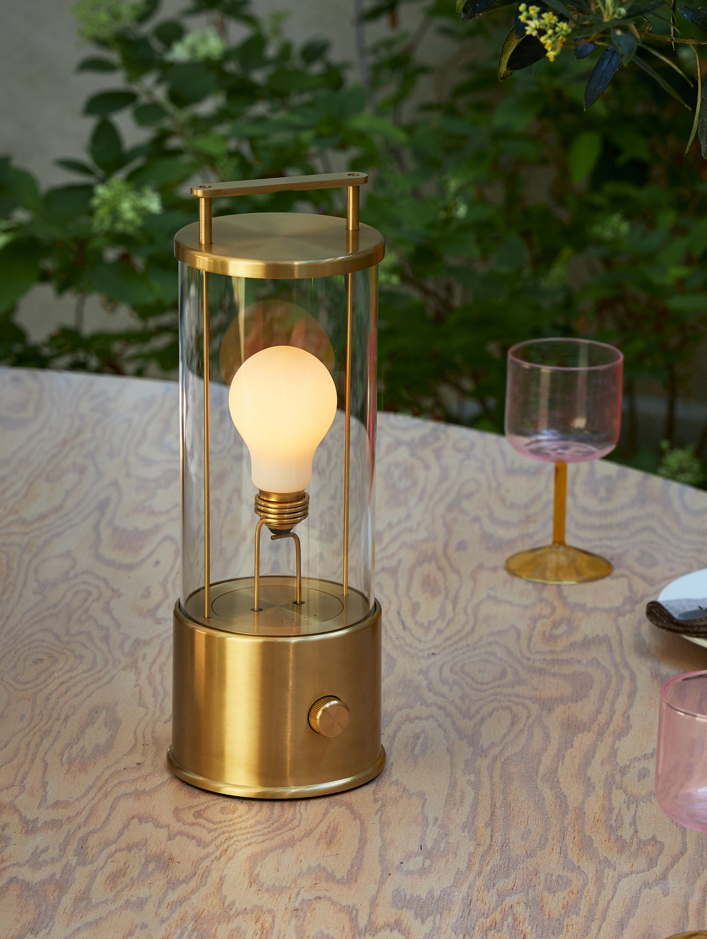 The Muse Portable Lamp (Solid Brass Edition) by Tala