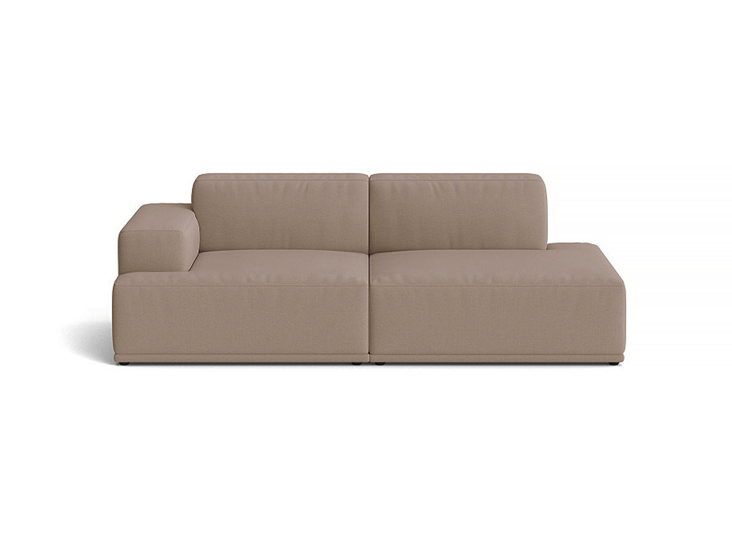 Connect Soft 2-Seater Modular Sofa by Muuto - Configuration 2 / Steelcut Trio 426