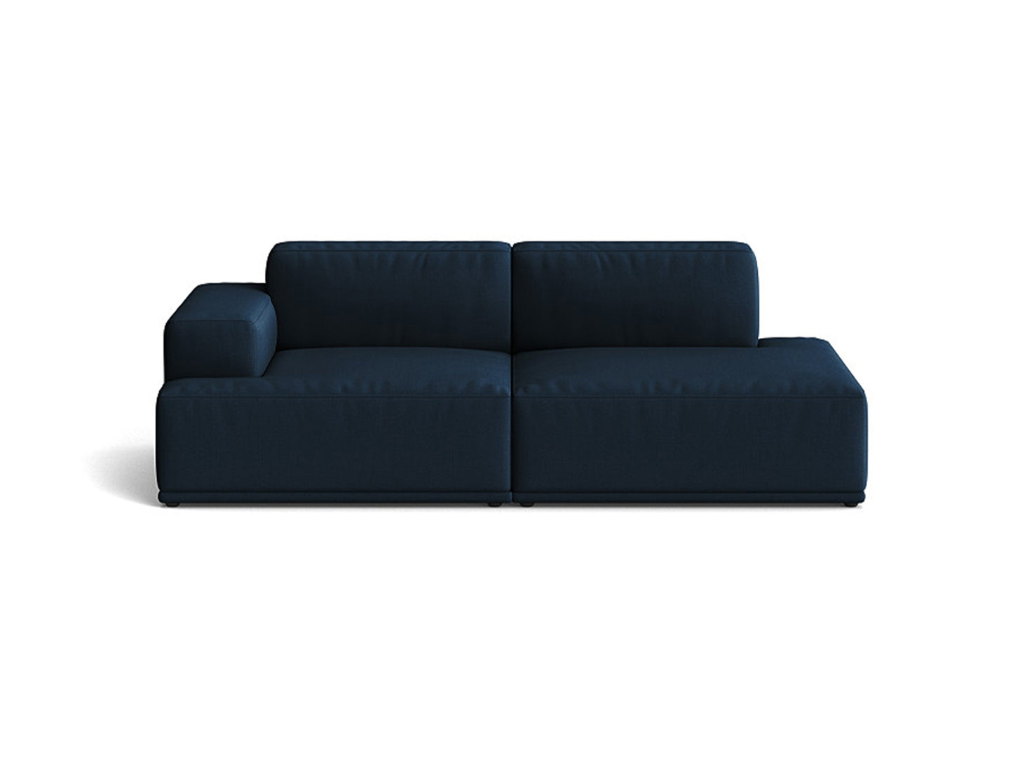 Connect Soft 2-Seater Modular Sofa by Muuto - Configuration 2 / Steelcut Trio 796