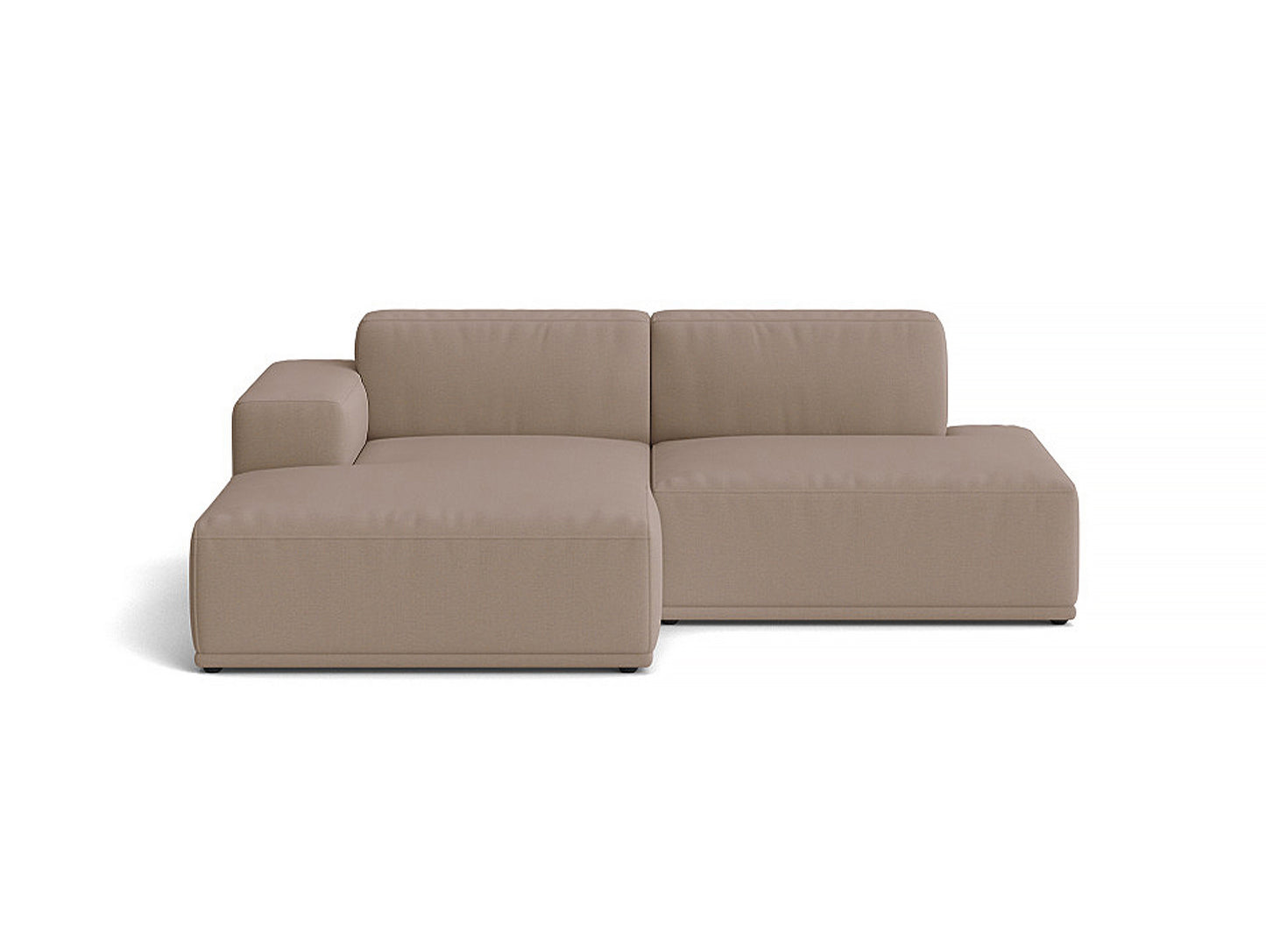 Connect Soft 2-Seater Modular Sofa by Muuto - Configuration 3 / Steelcut Trio 426