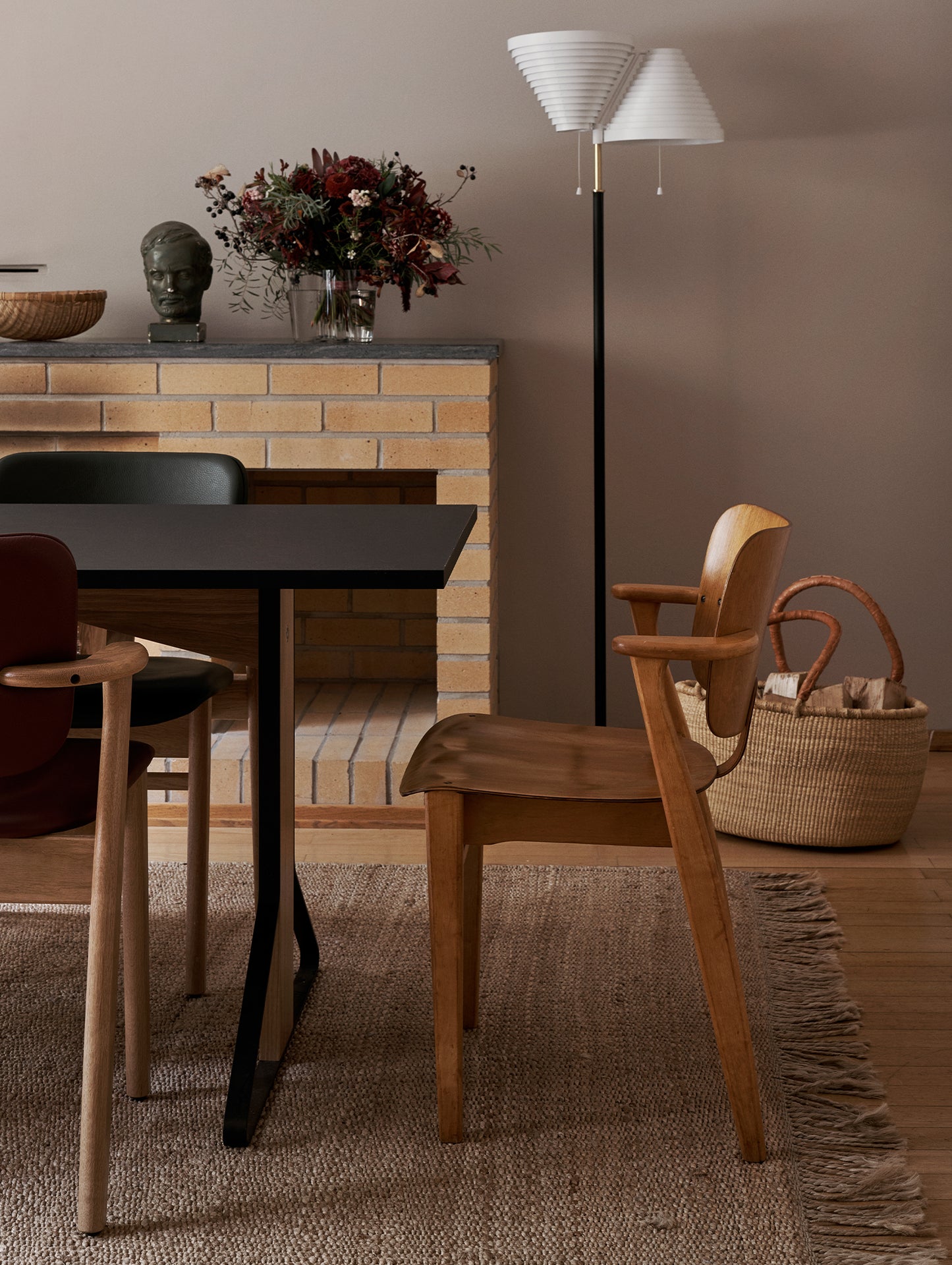 Domus Chair by Artek - Clear Lacquered Birch