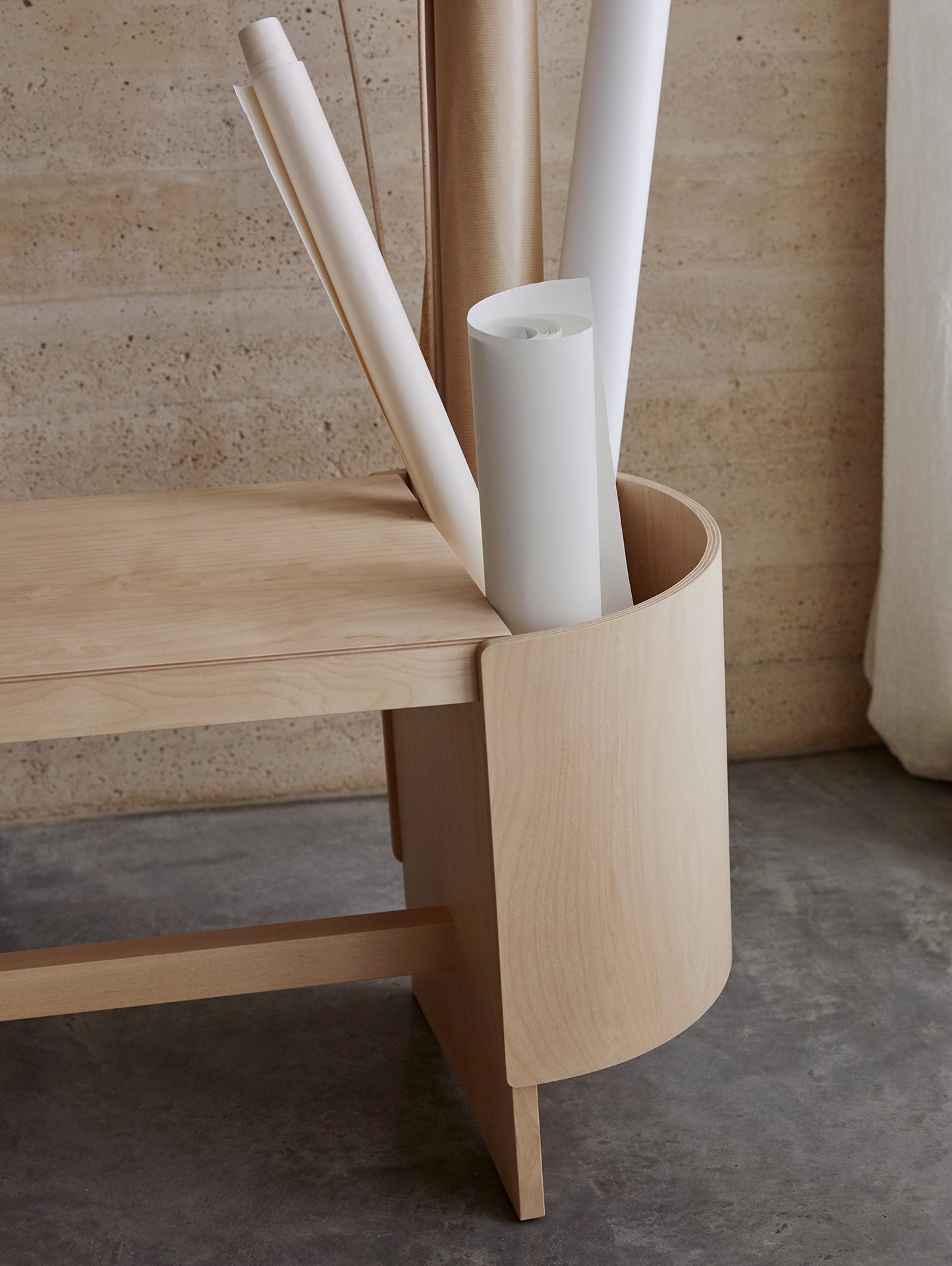 Kiulu Bench by Artek - A (L88 cm) / Lacquered Birch