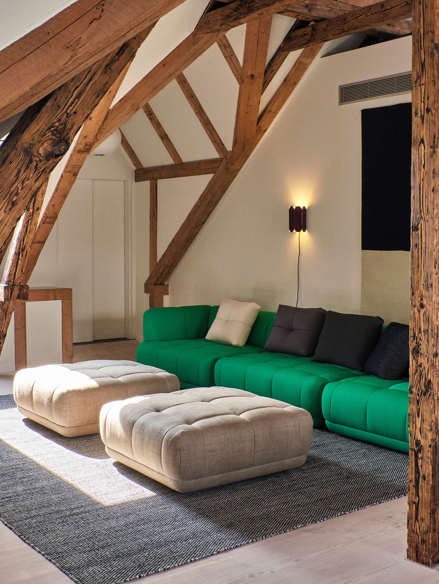 Quilton Ottoman 05 by HAY