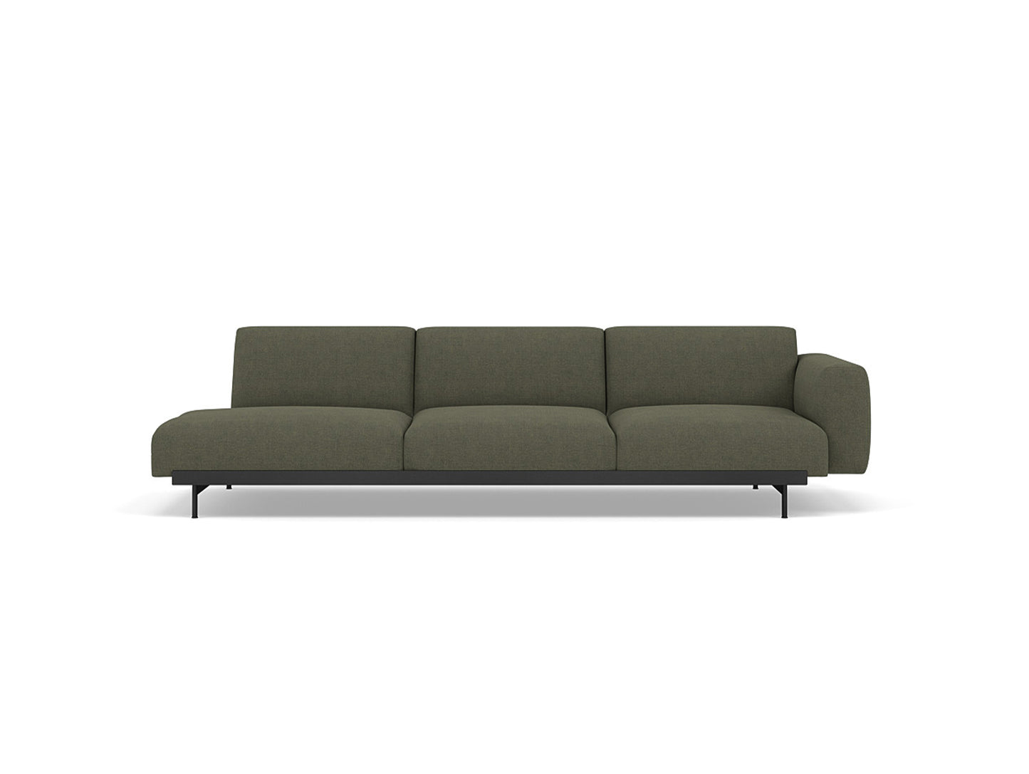 In Situ 3-Seater Modular Sofa by Muuto - Configuration 2 / Fiord 961