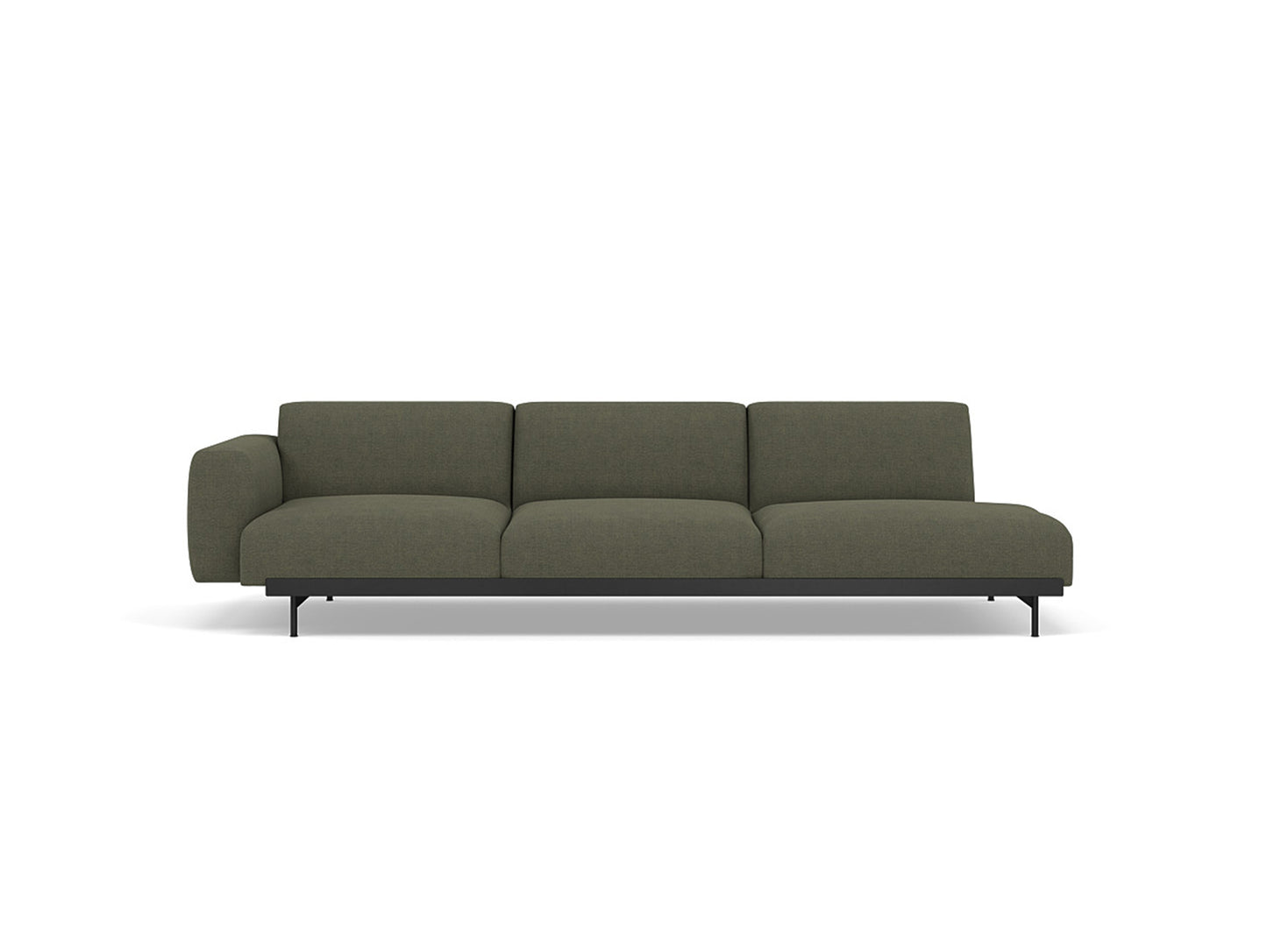In Situ 3-Seater Modular Sofa by Muuto - Configuration 3 / Fiord 961
