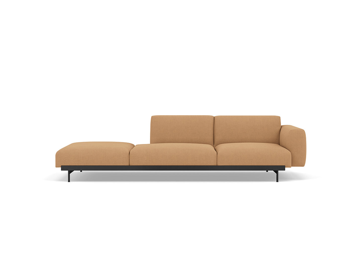 In Situ 3-Seater Modular Sofa by Muuto - Configuration 4 / Fiord 451