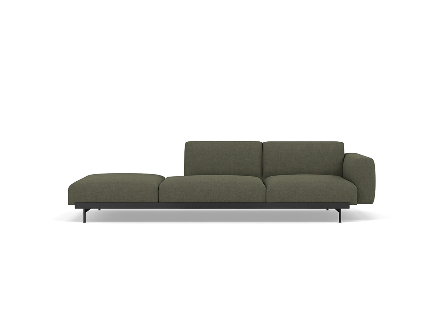 In Situ 3-Seater Modular Sofa by Muuto - Configuration 4 / Fiord 961