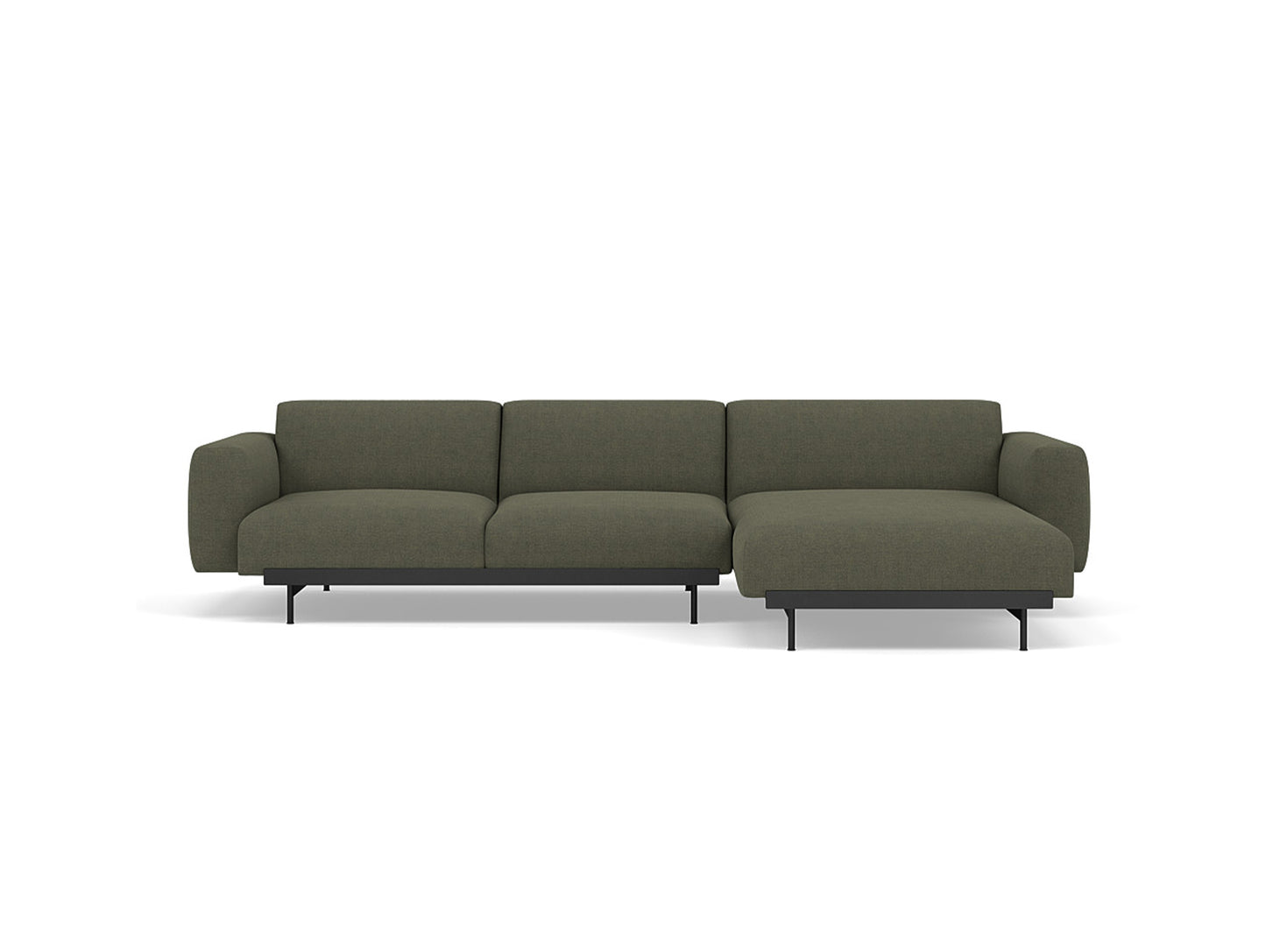 In Situ 3-Seater Modular Sofa by Muuto - Configuration 6 / Fiord 961