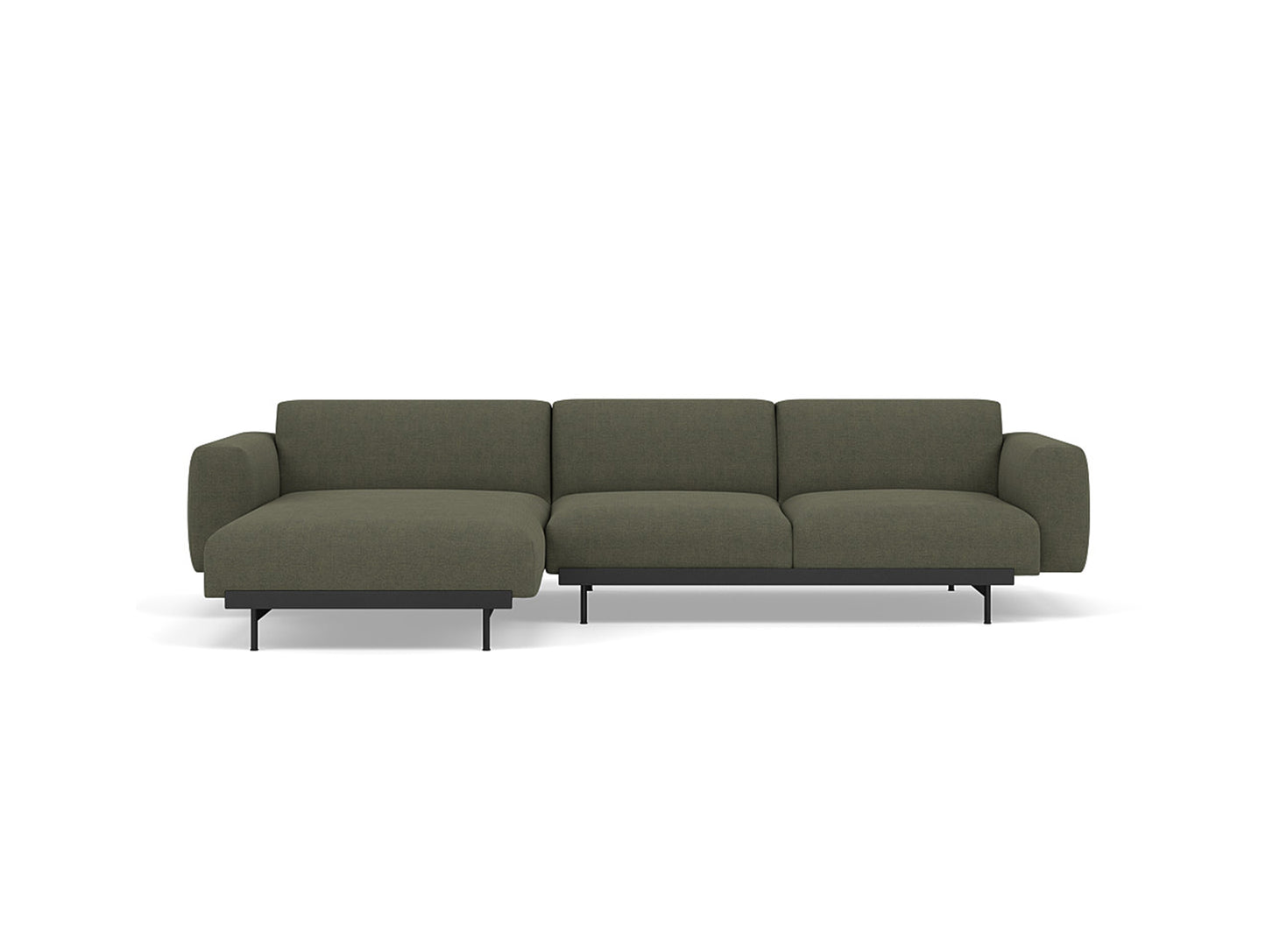In Situ 3-Seater Modular Sofa by Muuto - Configuration 7 / Fiord 961