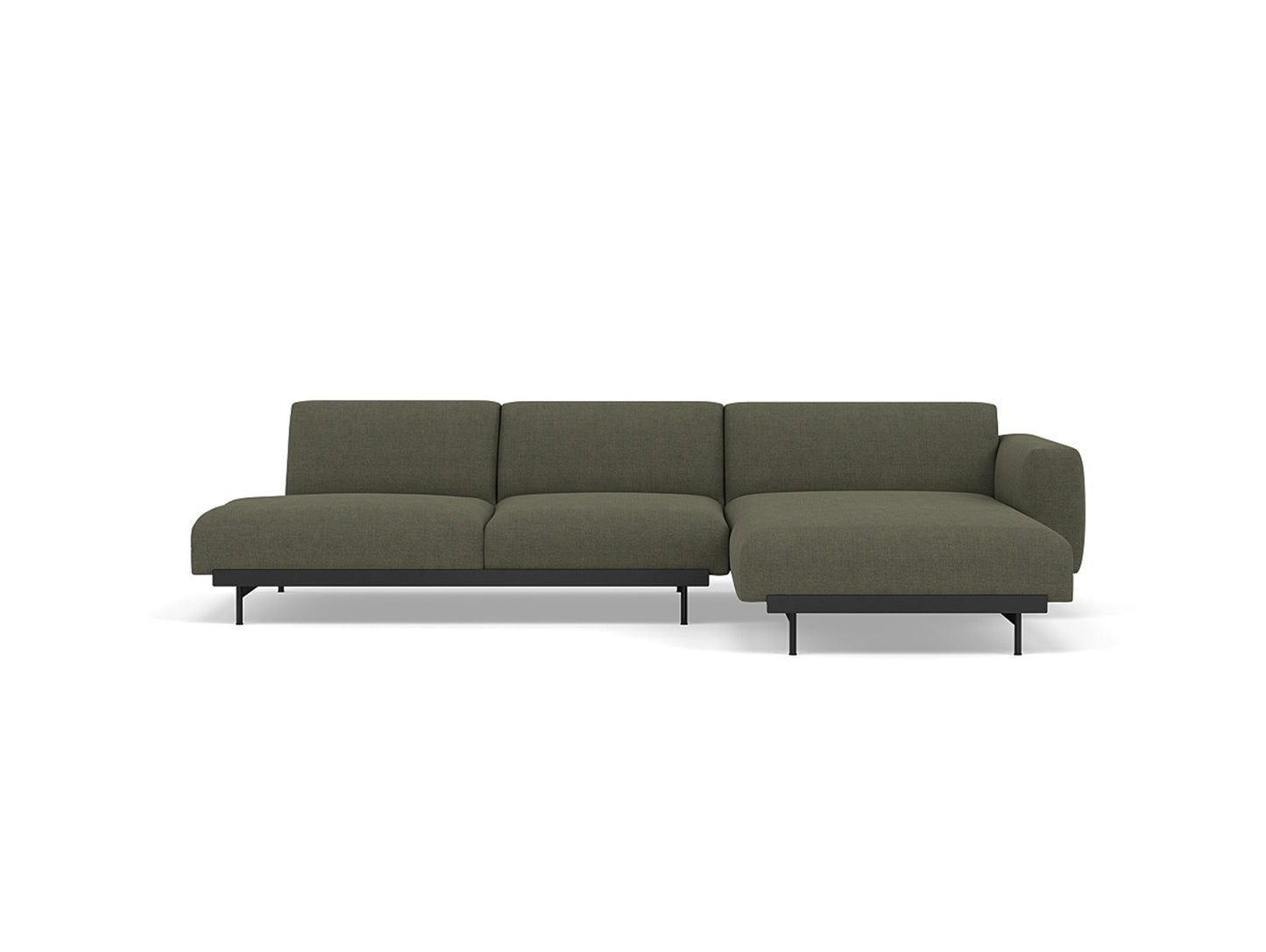 In Situ 3-Seater Modular Sofa by Muuto - Configuration 8 / Fiord 961
