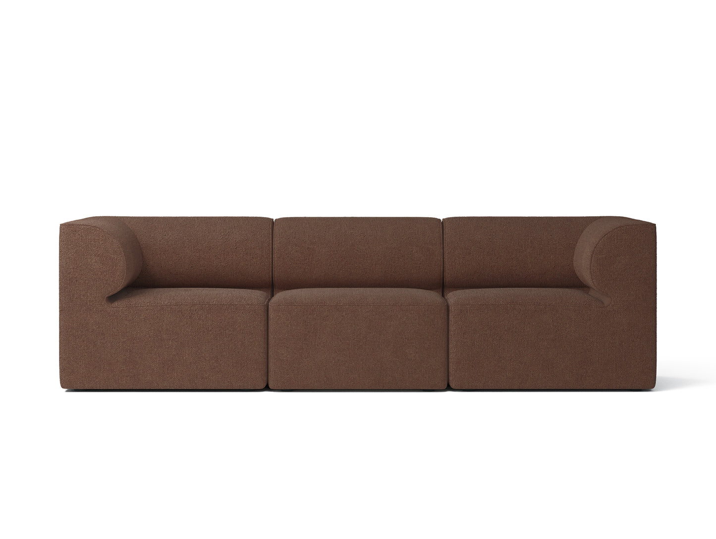 Eave 3-Seater Modular Sofa 86 by Menu - uk boucle 21 bordeaux