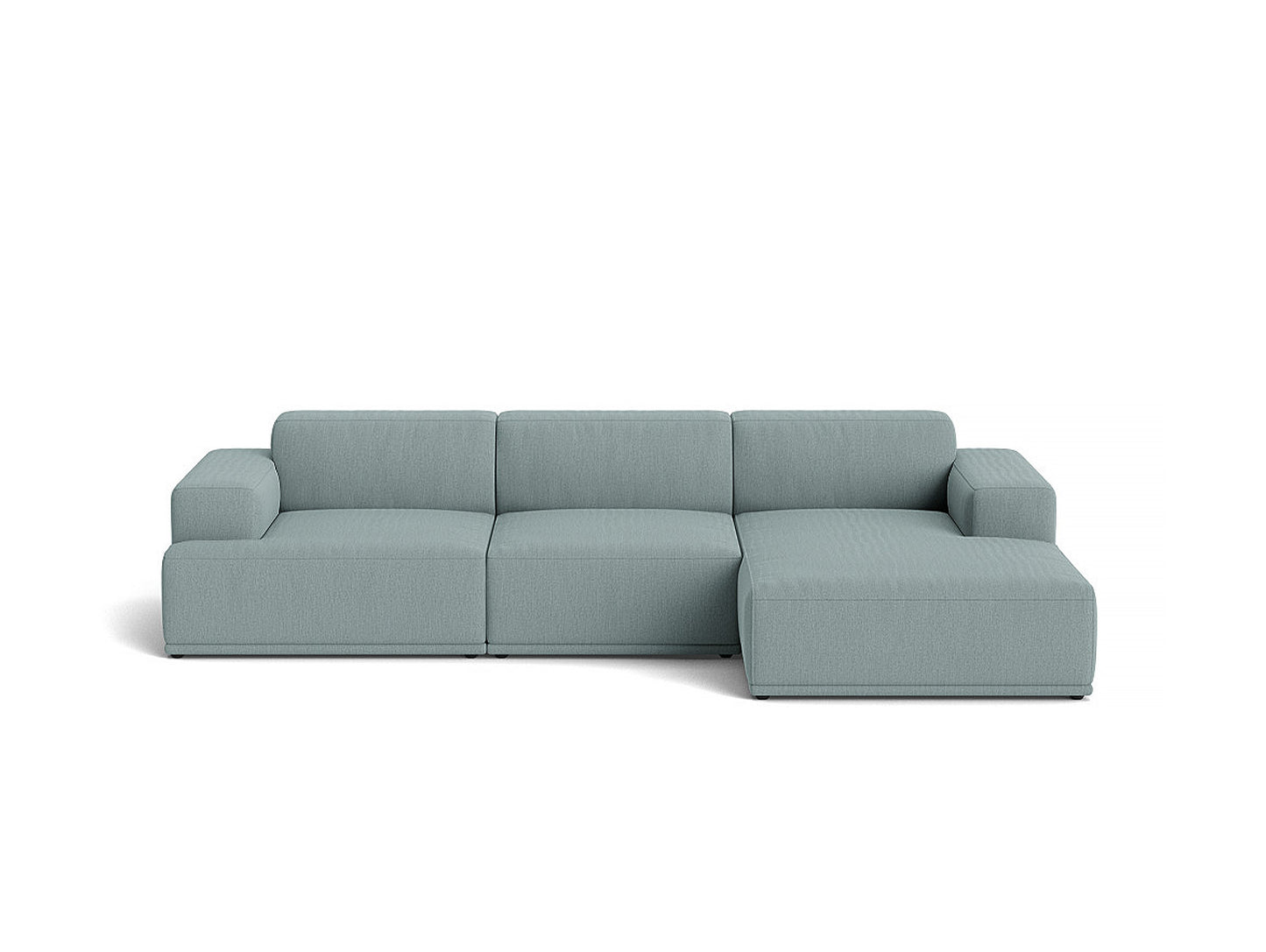 Connect Soft 3-Seater Modular Sofa by Muuto - Configuration 2 / Re-wool 718