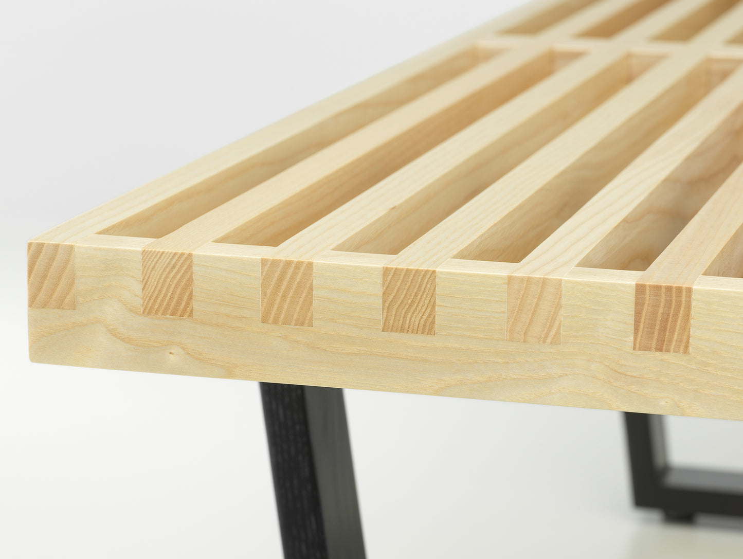 Nelson Bench by Vitra - Natural Lacquered Ash