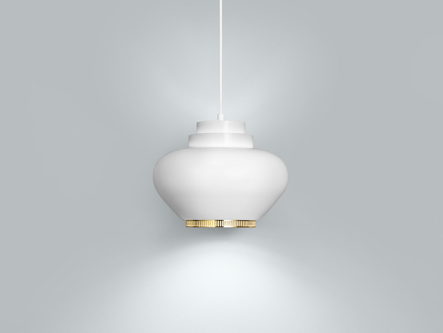 A333 Turnip Pendant Light by Artek