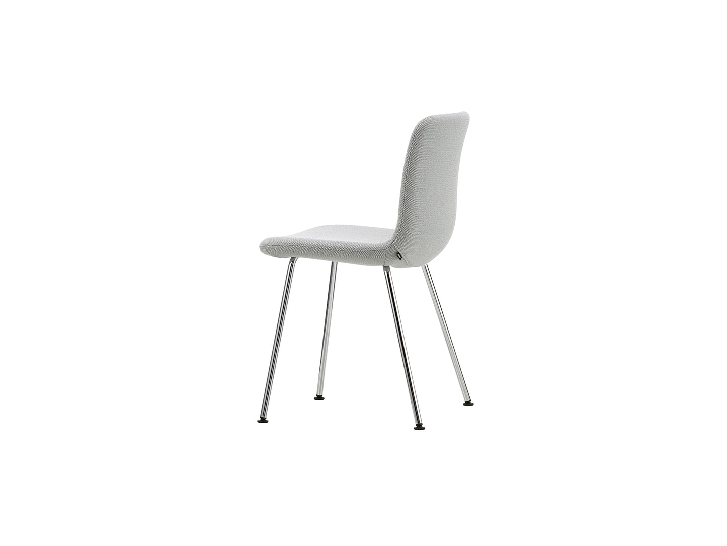 HAL Soft Tube Chair by Vitra - Chrome Plated / Plano 05 Cream White / Sierra Grey (F30)