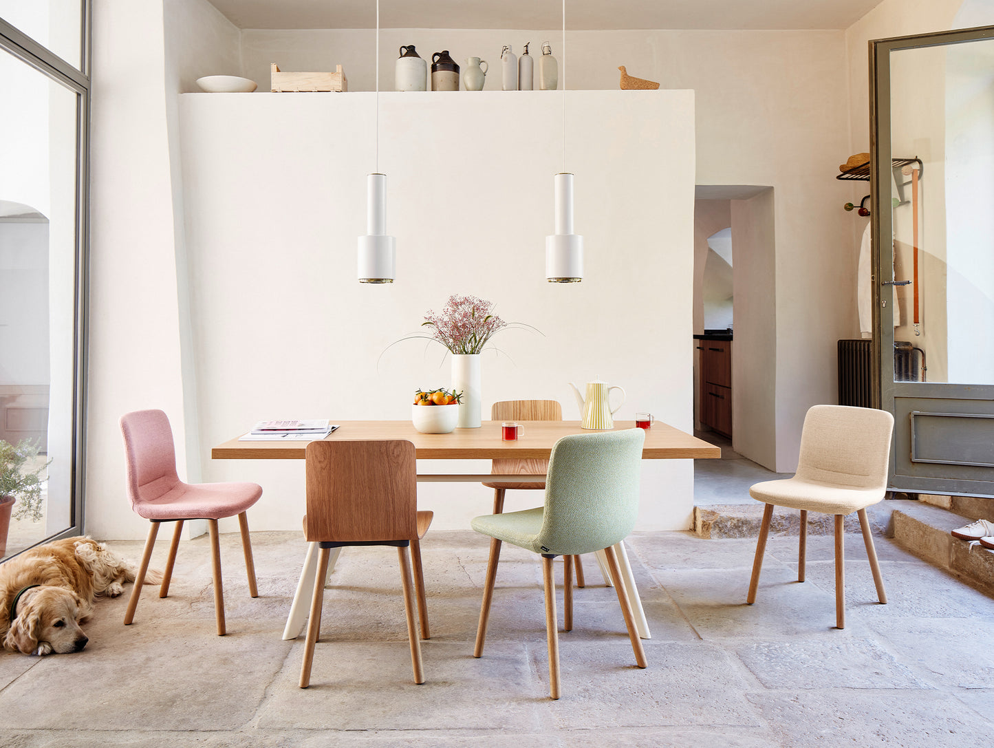 HAL Soft Wood Chair by Vitra