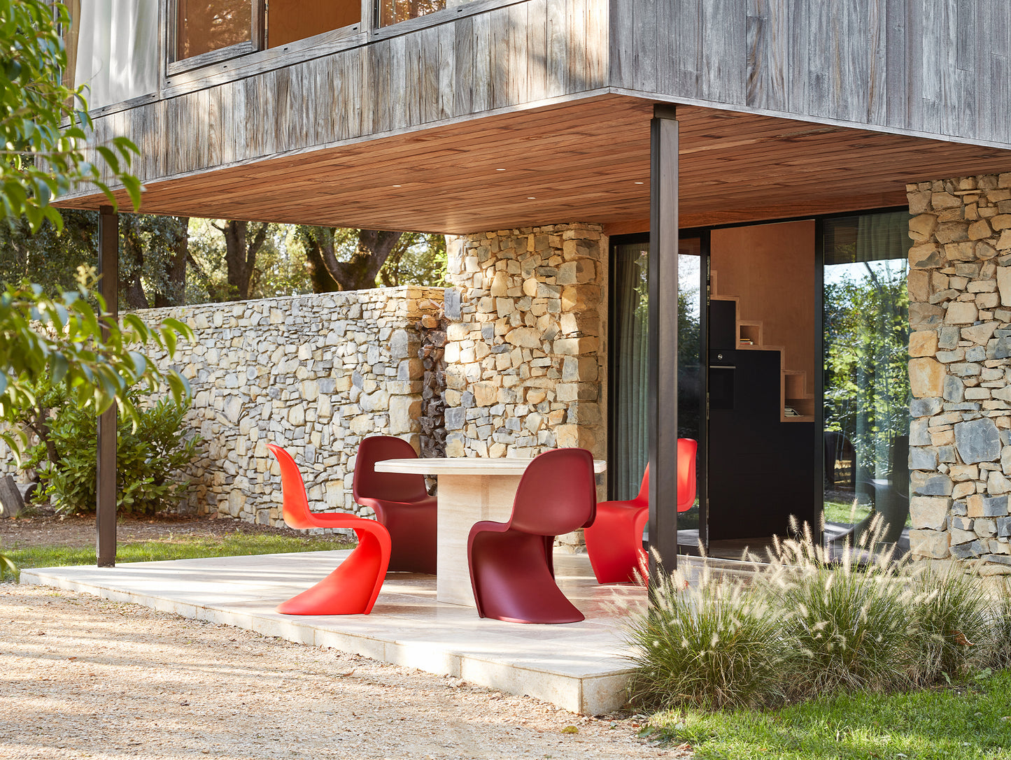 Panton Chair by Vitra - Classic Red / Bordeaux