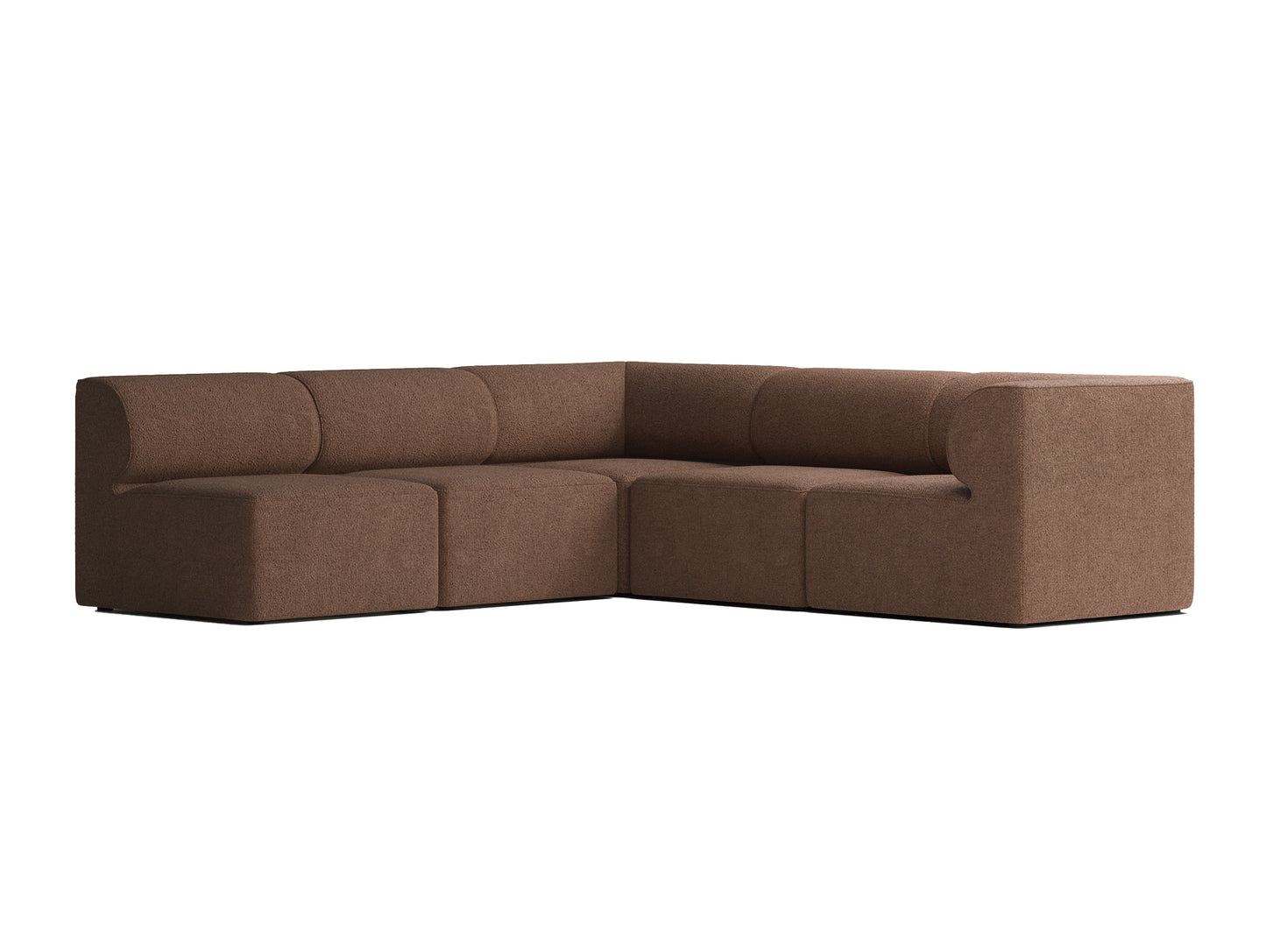 Eave 5-Seater Corner Modular Sofa 86 - Right Corner / uk boucle 21