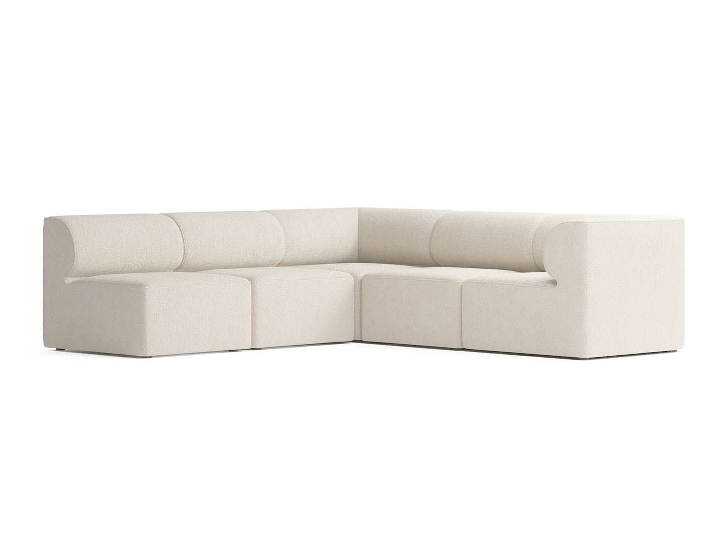 Eave 5-Seater Corner Modular Sofa 86 - Right Corner / uk boucle 24