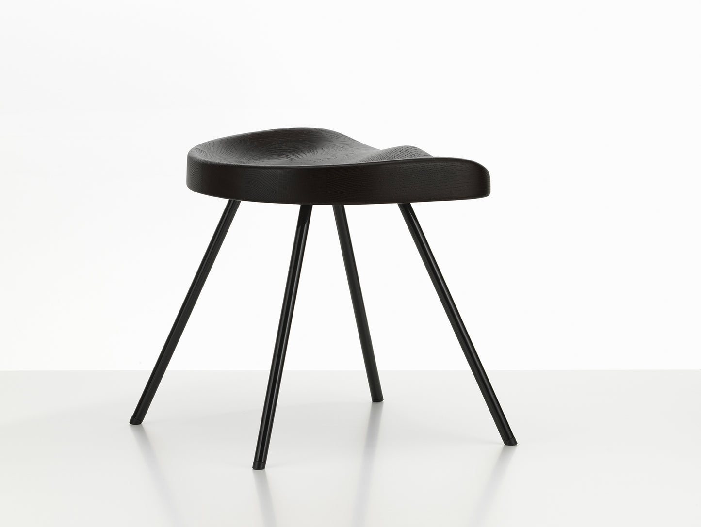 Tabouret 307 by Vitra - Dark Stained Oak