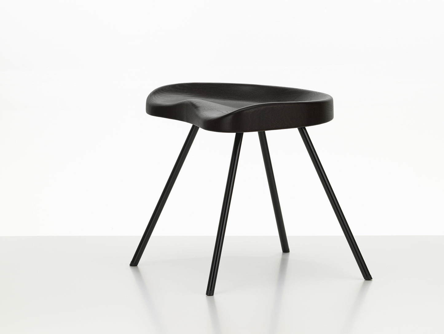 Tabouret 307 by Vitra - Dark Stained Oak