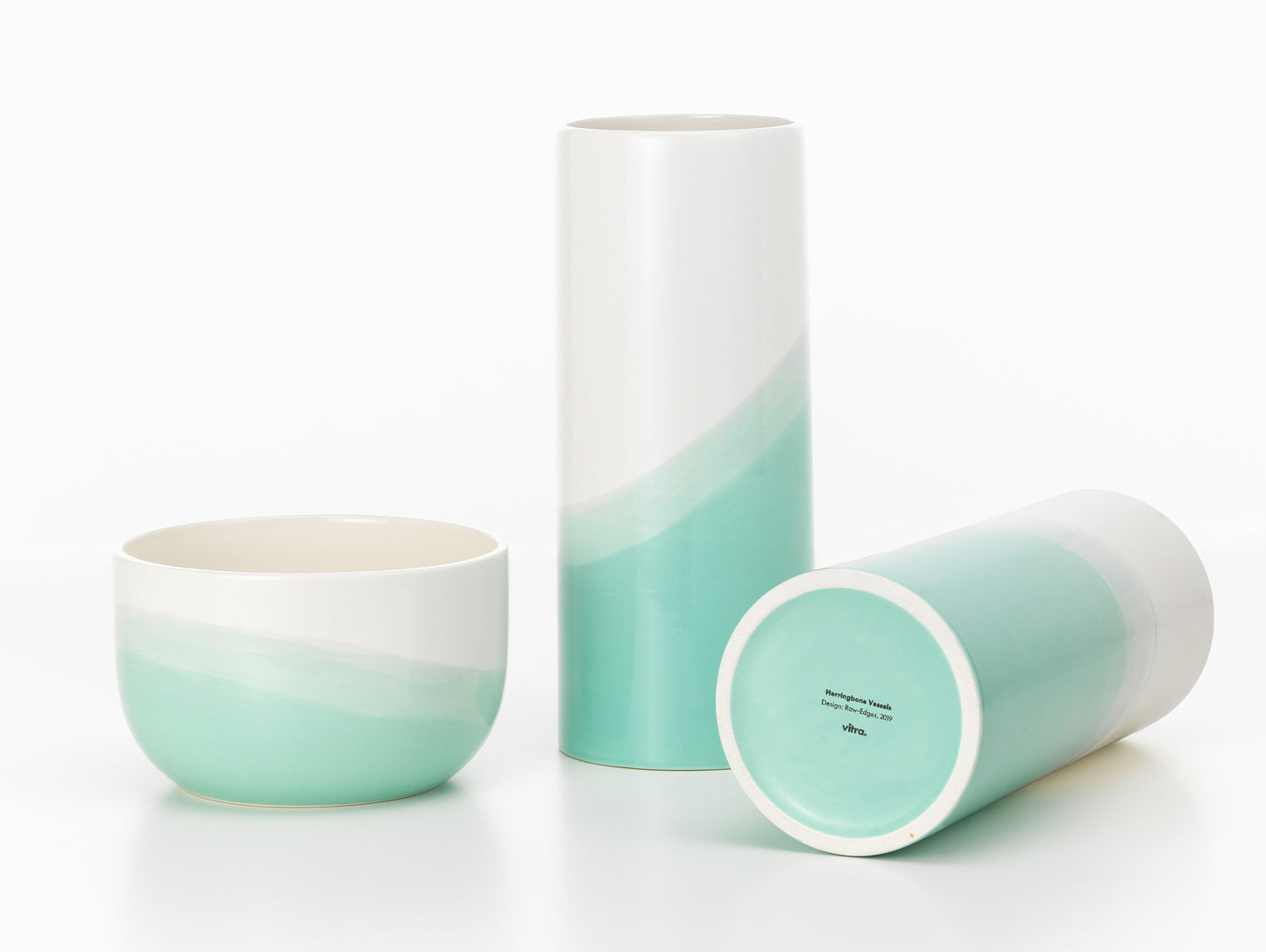 Herringbone Vessels by Vitra - Mint