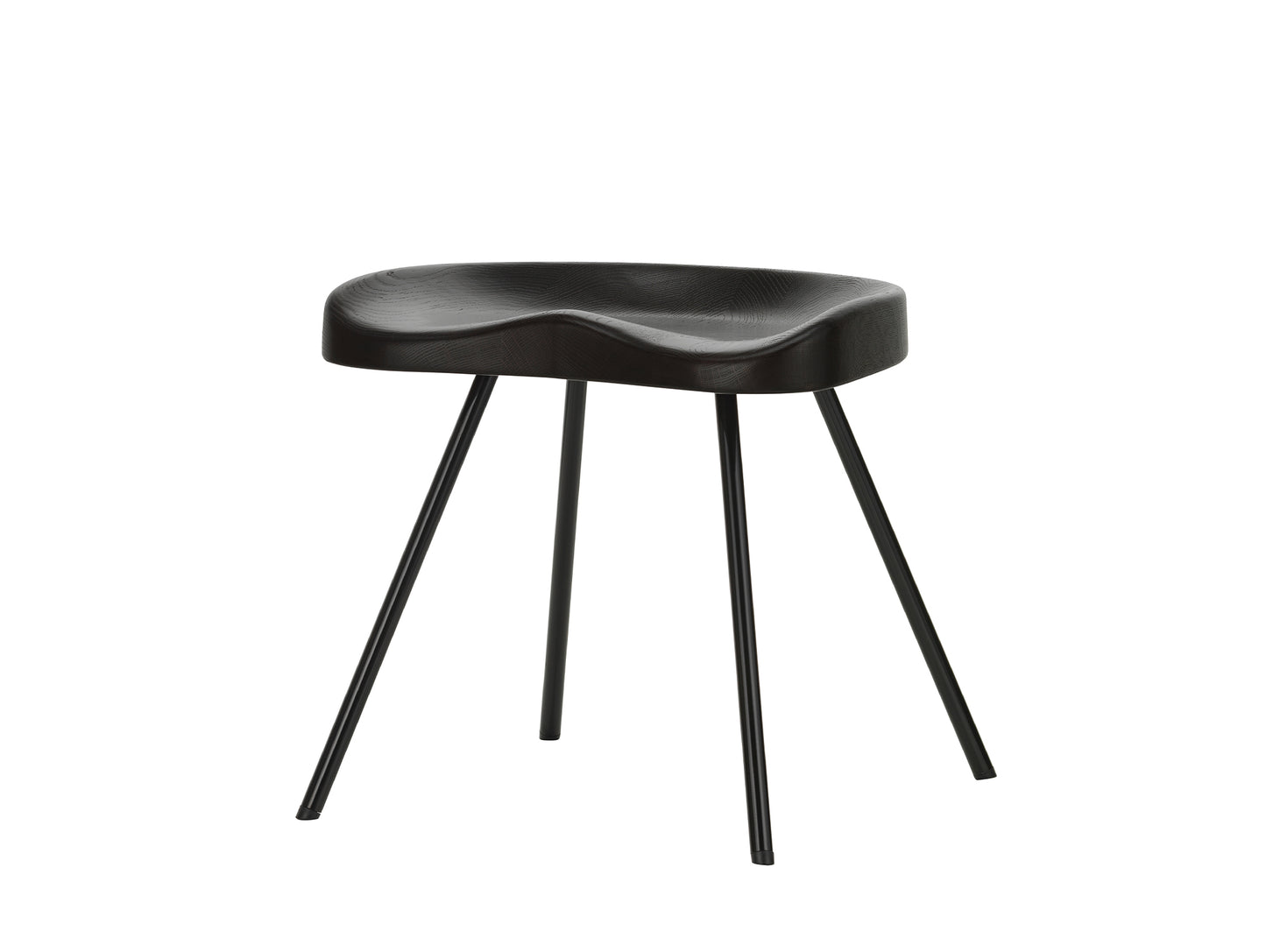 Tabouret 307 by Vitra - Dark Stained Oak