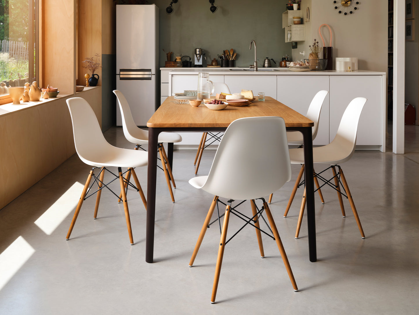 Vitra Eames DSW Plastic Side Chair