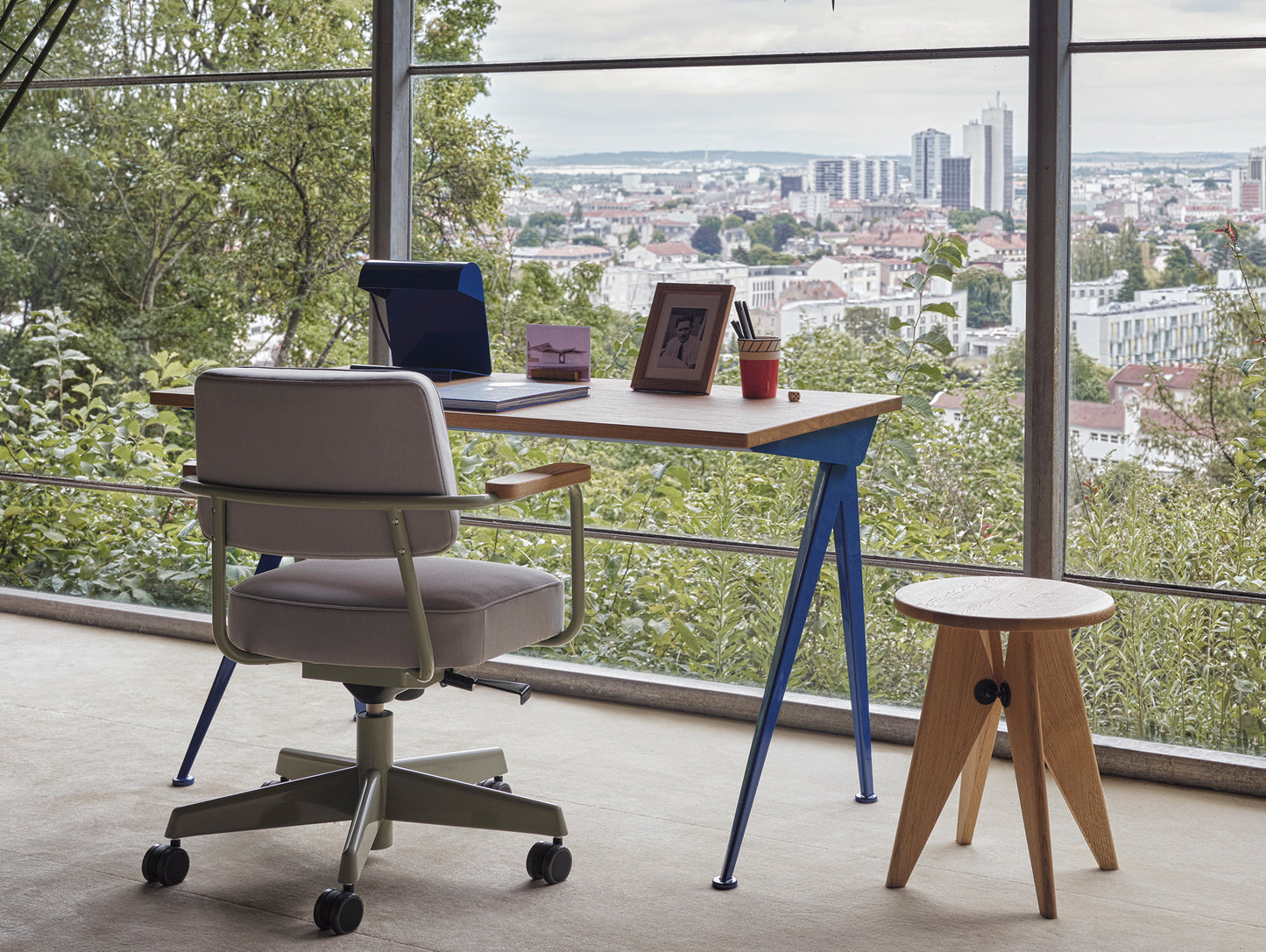 Lampe de Bureau by Vitra - Blue Marcoule