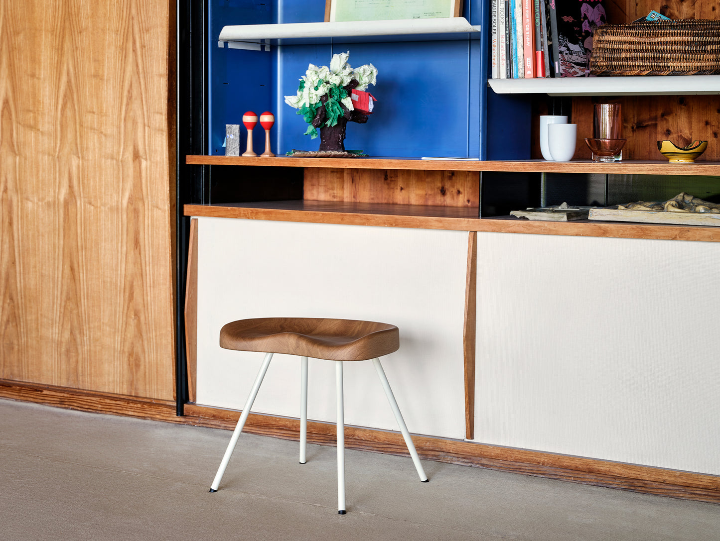 Tabouret 307 by Vitra - Natural Oak