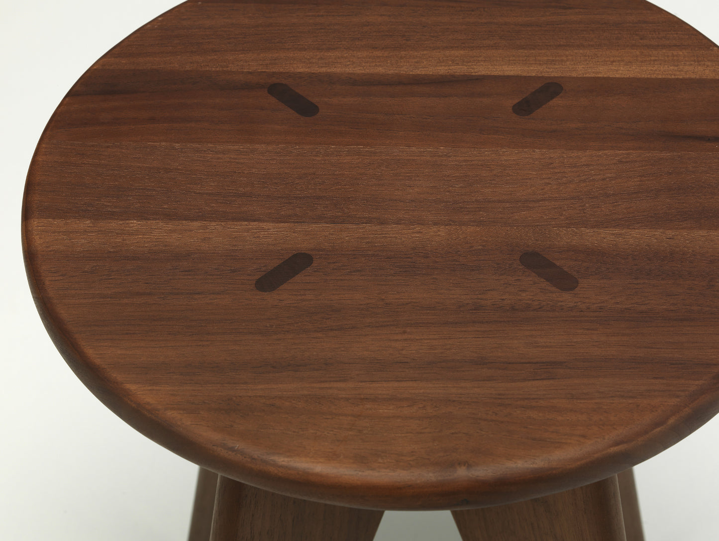 Tabouret Solvay by Vitra - Solid American Walnut