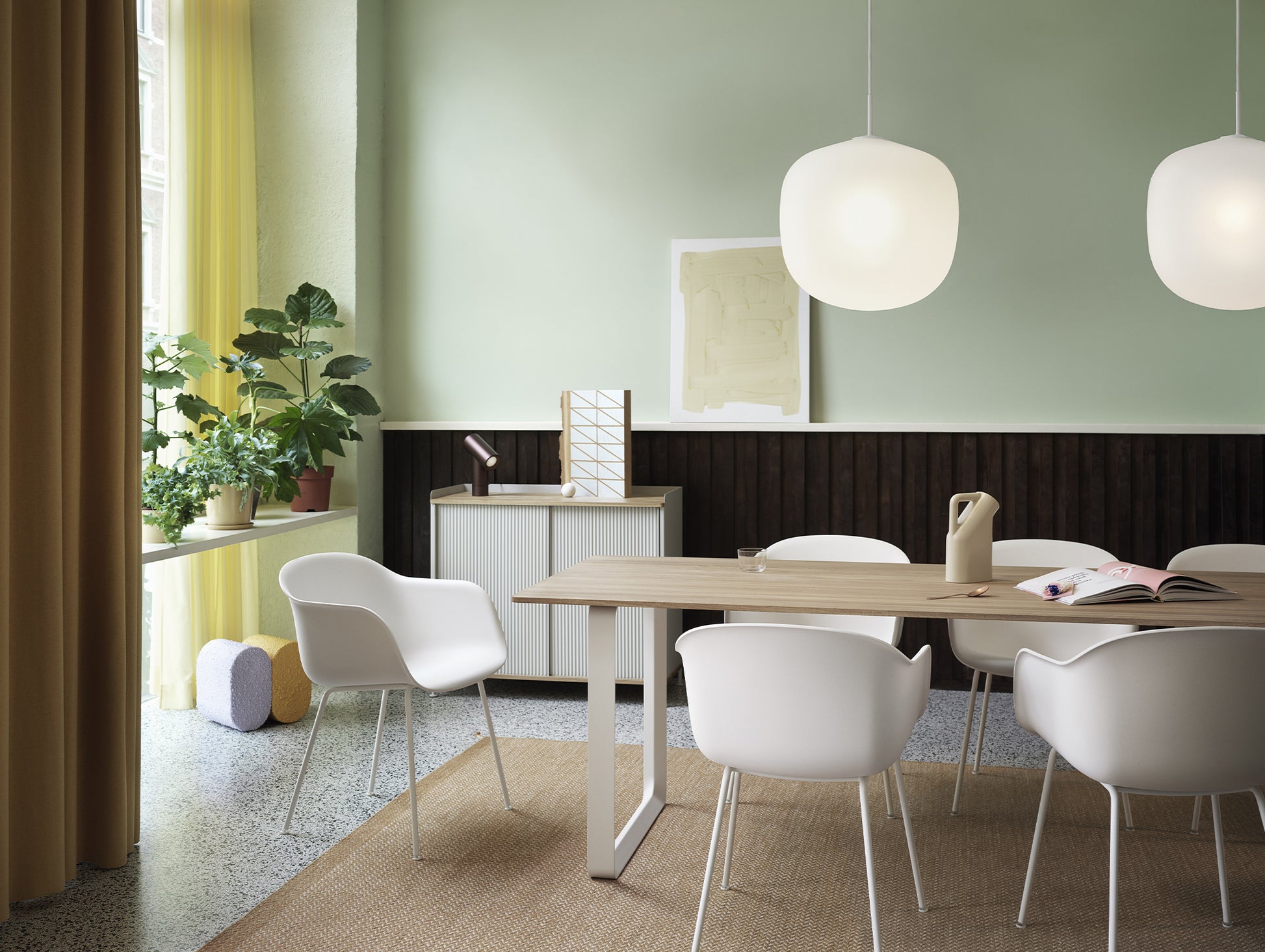 Rime Pendant Lamp by Muuto - 45 cm / White