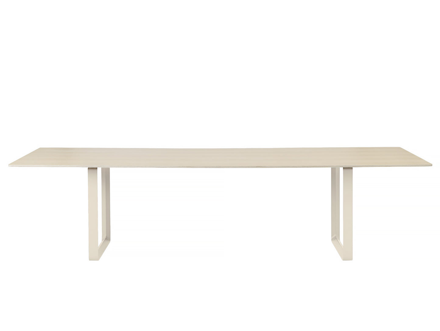 Muuto 70/70 Table Oak Top / Sand Frame / 295 x 108 cm