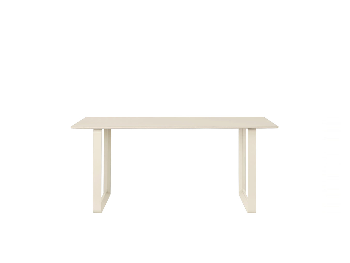 Muuto 70/70 Table Sand Laminate Top / Sand Frame / 170 x 85 cm