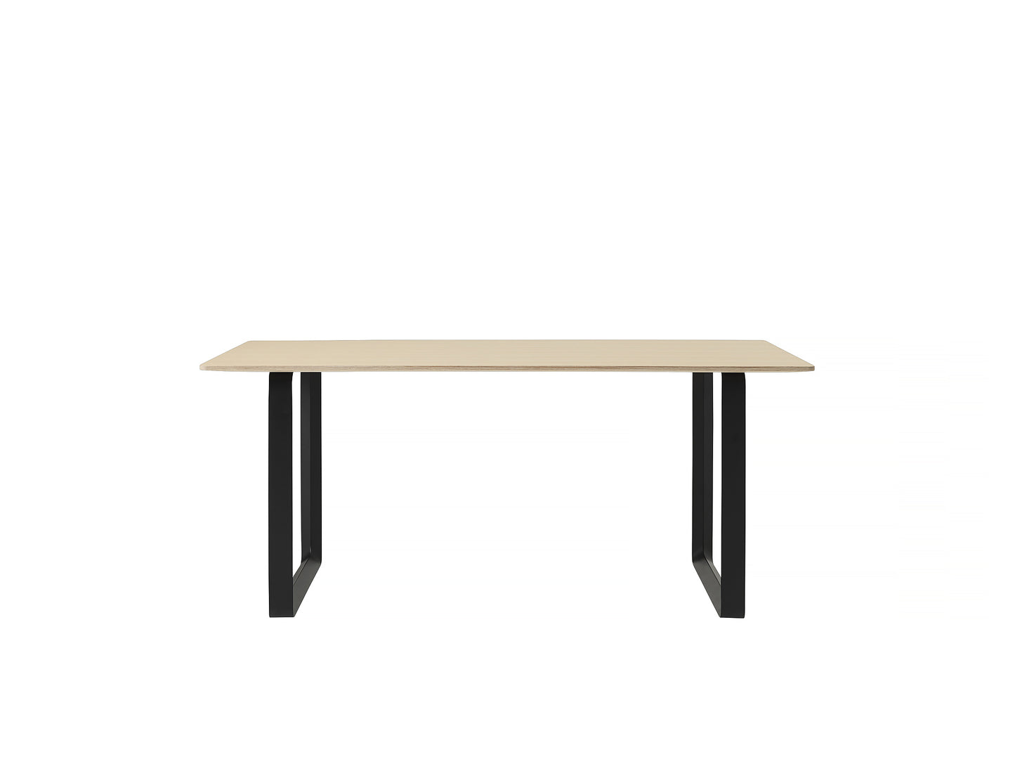 70/70 Table by Muuto - 170 x 85 - Oak / Black