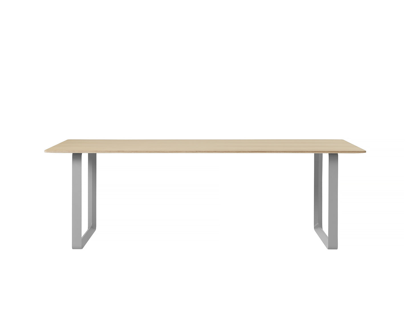 70/70 Table by Muuto - 225 x 90 - Oak / Grey