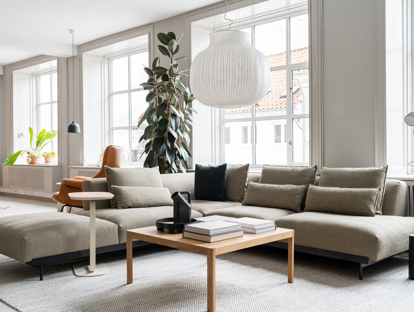 In Situ Corner Modular Sofa