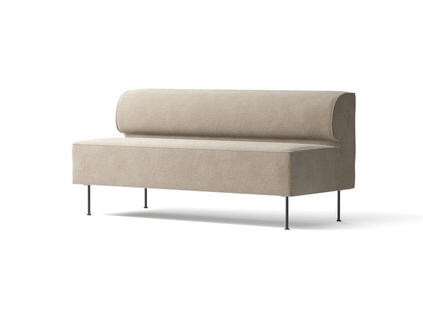 Eave Dining Sofa by Menu - 165 cm / Moss 018