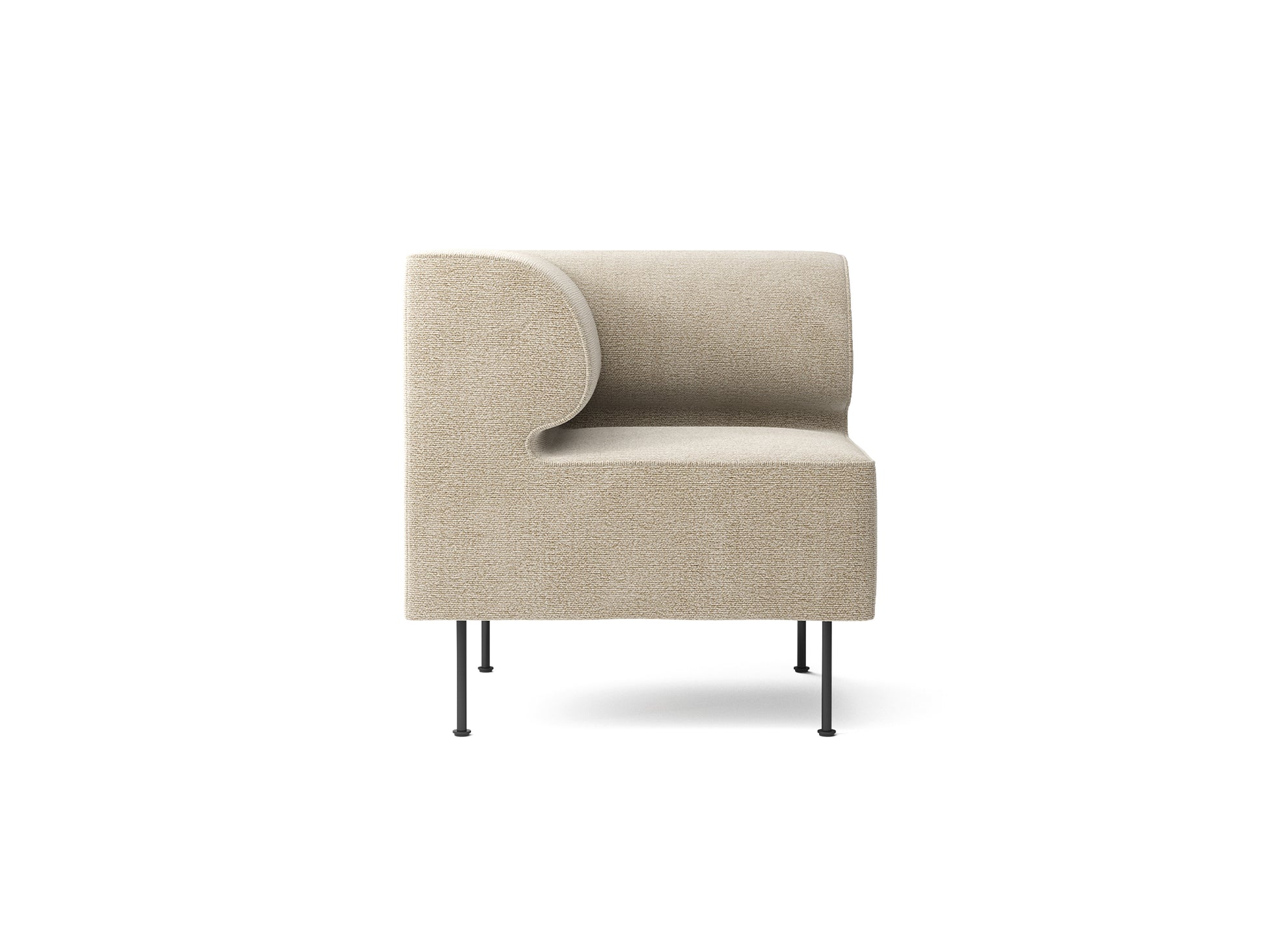 Eave Dining Sofa by Menu - Left Corner / Moss 018