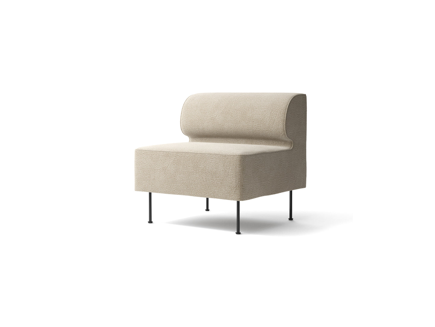 Eave Dining Sofa by Menu - 80 cm / Moss 018