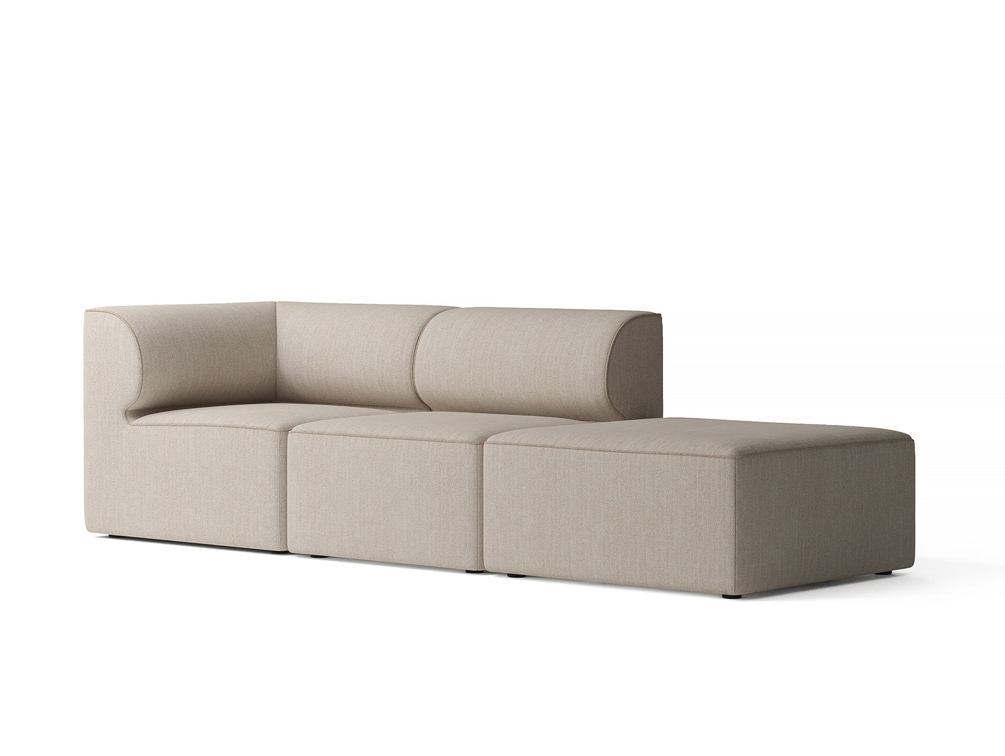 Eave 3-Seater Modular Sofa 86 with Pouf by Menu - Savanna 202