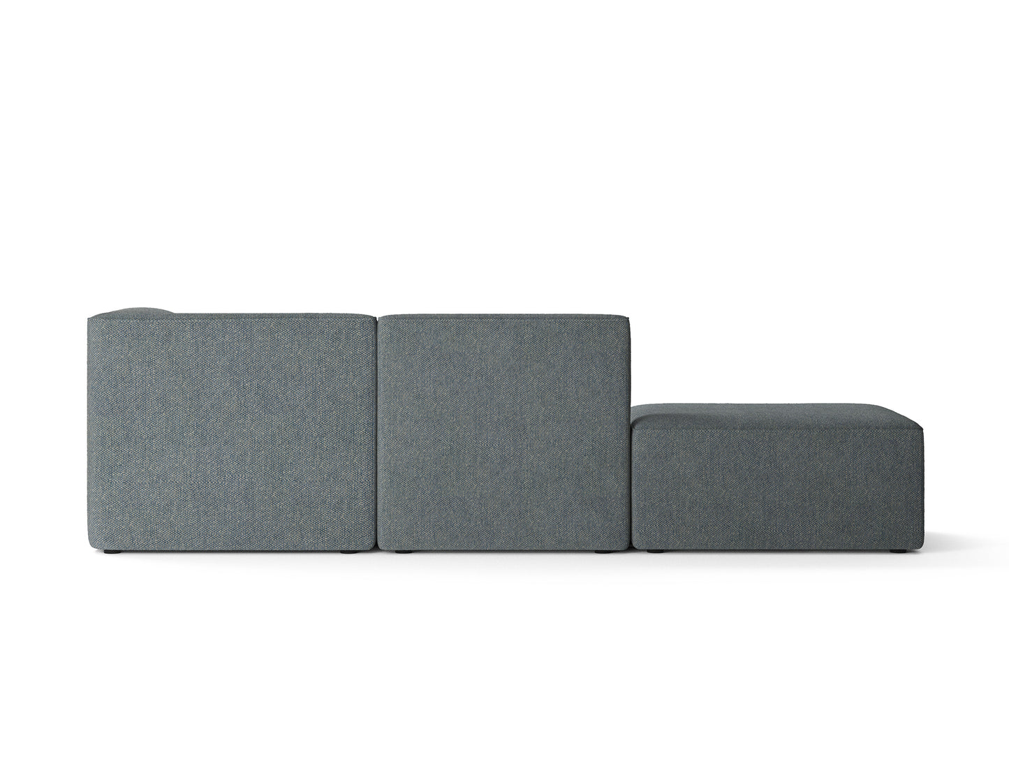 Eave 3-Seater Modular Sofa 86 with Pouf by Menu - Right Armrest (Sitting Left) / Safire 012