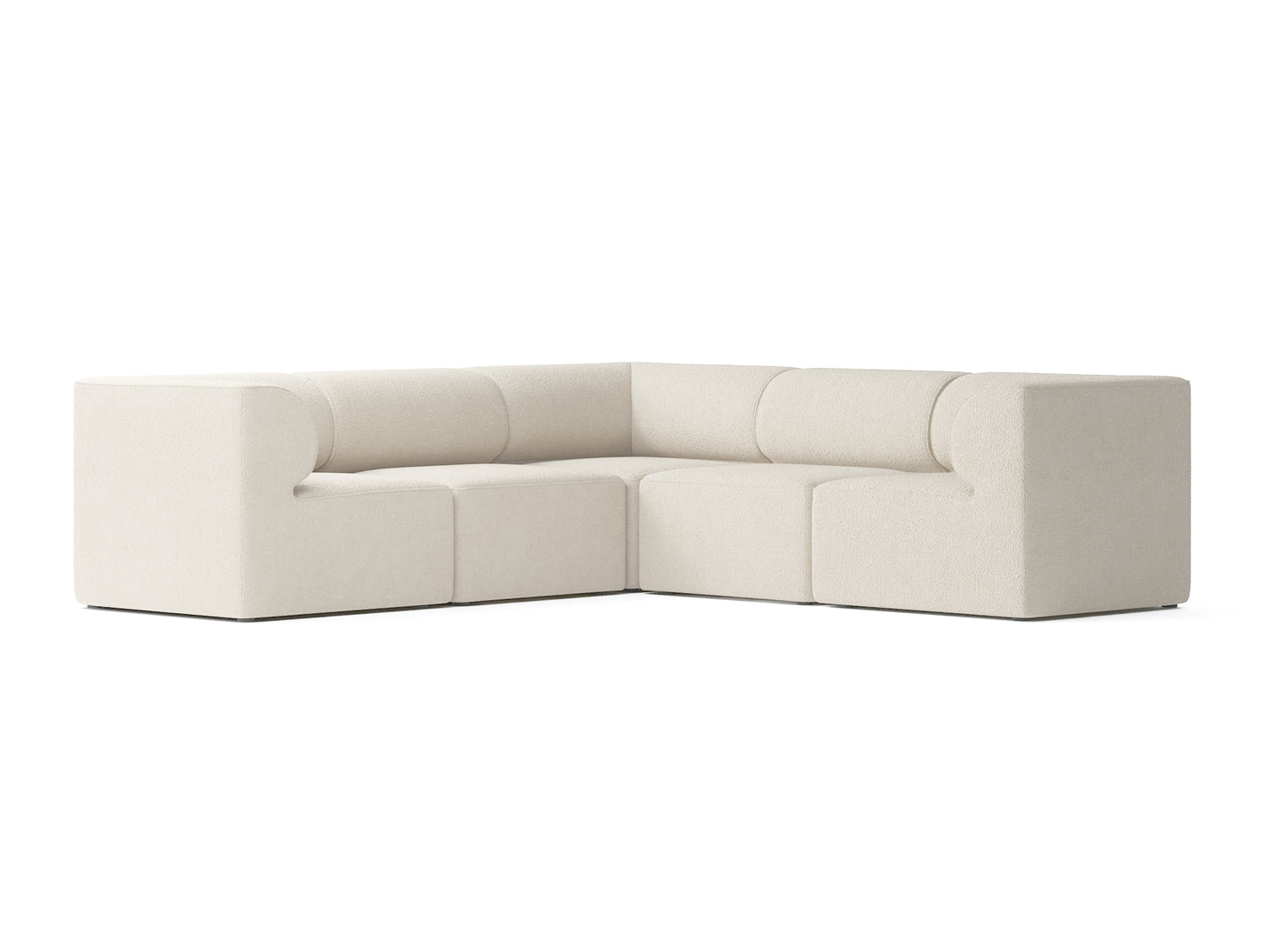 Eave 5-Seater Corner Modular Sofa 86 - Corner / UK Boucle 24 lana