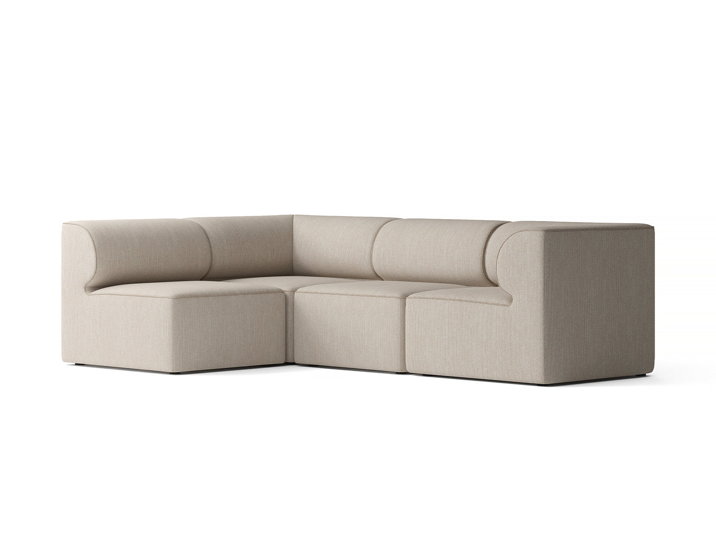 Eave 4-Seater Corner Modular Sofa 86 - Left Section / Savanna 202