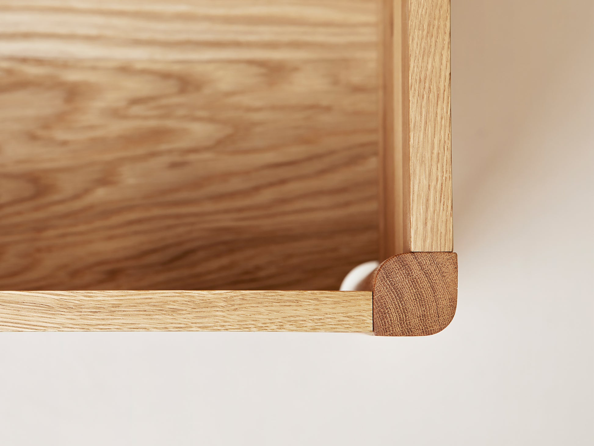 Form and Refine - A Line Storage Bench - White Oiled Oak