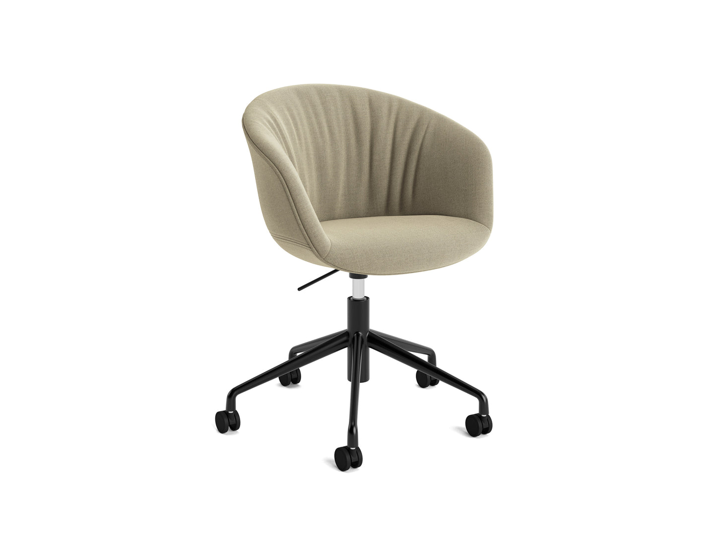 About A Chair AAC 53 Soft by HAY - Atlas 411 / Black Powder Coated Aluminium